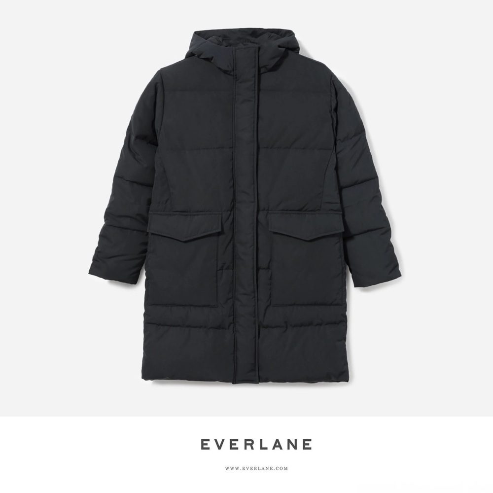 Everlane ReNew Long Puffer Jacket